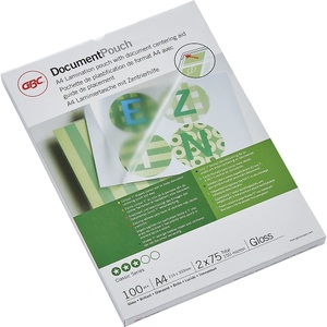 GBC, GBC Laminierfolie DIN A4 75 micron glänzend 100 St.