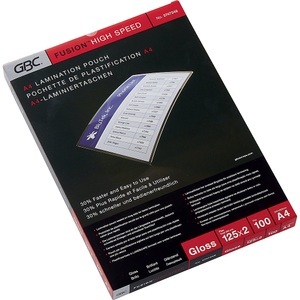 GBC, GBC Laminierfolie High-Speed?A4 125 ?m, GBC Laminiertasche A4 3747348 glanz, 125my 100 Stk
