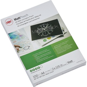 GBC, GBC Laminierfolie DIN A4 125 micron matt 100 St.