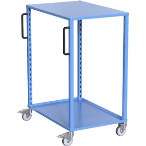 eurokraft pro, eurokraft pro Euro-Transportwagen CustomLine, für Behälter-LxB 600 x 800 mm, blau, ohne Kästen, eurokraft pro Euro-Transportwagen CustomLine, für Behälter-LxB 600 x 800 mm, ohne Kästen, blau
