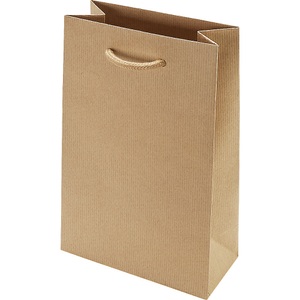 undefined, Papiertragetasche CLASSIC, braun, LxBxH 250 x 160 x 80 mm, VE 250 Stk, ratioform Papiertragetasche CLASSIC, braun, LxBxH 250 x 160 x 80 mm, VE 250 Stk, ab 10 VE