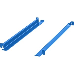 eurokraft pro, eurokraft pro Auflageschienen CustomLine, Länge 418 mm, VE 2 Stk, lichtblau RAL 5012, eurokraft pro Auflageschienen CustomLine, Länge 418 mm, VE 2 Stk, lichtblau RAL 5012