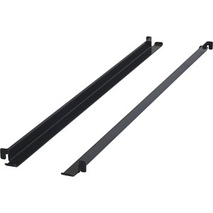 eurokraft pro, eurokraft pro Auflageschienen CustomLine, Länge 818 mm, VE 2 Stk, anthrazitgrau RAL 7016, eurokraft pro Auflageschienen CustomLine, Länge 818 mm, VE 2 Stk, anthrazitgrau RAL 7016