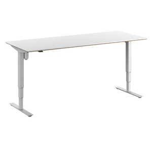 undefined, Schreibtisch Atlanta Trend, elektrisch höhenverstellbar, gerade, BxT 2000 x 800 mm, weiß/weiß, Schreibtisch Atlanta Trend, elektrisch höhenverstellbar, gerade, BxT 2000 x 800 mm, weiß/weiß