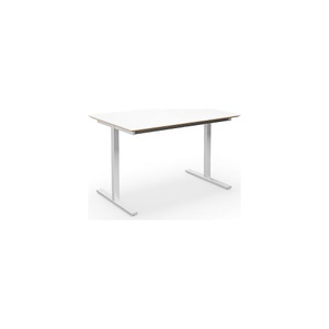 Mehrzwecktisch DUO-T Trend, gerade Platte, BxT 1200 x 800 mm, weiß, weiß