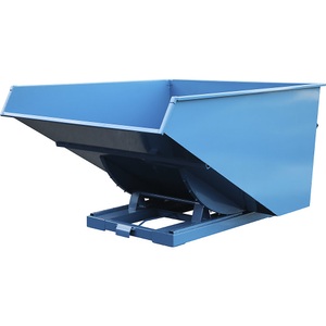undefined, Schwerlast-Kippbehälter, Traglast 2500 kg, blau, Volumen 3 m³, Schwerlast-Kippbehälter, Traglast 2500 kg, blau, Volumen 3 m³