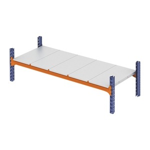 undefined, Weitspannregal-Fachebene, mit Stahlblech, 1 Paar, BxT 1900 x 500 mm, Weitspannregal-Fachebene, mit Stahlblech, 1 Paar, BxT 1900 x 500 mm
