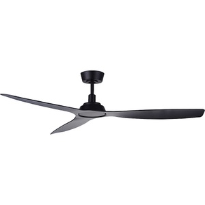 BEACON LIGHTING, Deckenventilator Moto, schwarz, Beacon Deckenventilator Moto, schwarz, Ø 132 cm, leise