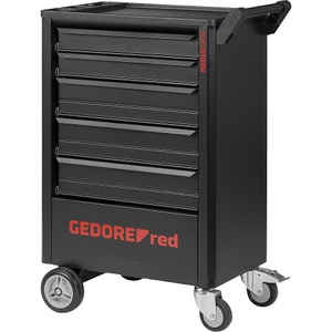 undefined, Werkstattwagen GEDWorker, 5 Schubladen, 119-teiliges Sortiment, HxBxT 963 x 685 x 462 mm, GEDORE Werkstattwagen GEDWorker, 5 Schubladen, 119-teiliges Sortiment, HxBxT 963 x 685 x 462 mm