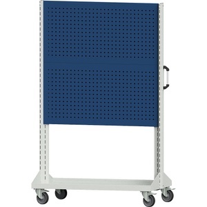 ANKE, ANKE Werkzeug- und Materialwagen, Grundwagen mit 2 x 2 Lochplatten, Länge 1250 mm, blau, ANKE Werkzeug- und Materialwagen, Grundwagen mit 2 x 2 Lochplatten, Länge 1250 mm, blau
