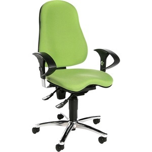 Topstar, Topstar Bürodrehstuhl SITNESS 10 mit verstellbaren Armlehnen apfelgrün, Topstar Bürostuhl SITNESS 10, mit verstellbaren Armlehnen, apfelgrün