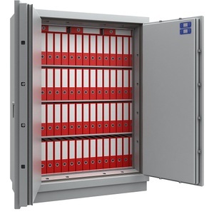 undefined, Dokumentenschrank, mehrwandig Sicherheitsstufe B, Feuerschutz S 120 P Außen-HxBxT 1800 x 1350 x 560 mm, Feuergeschützter Sicherheitsschrank, VDMA B, S2, S 120 P, HxBxT 1800 x 1350 x 560 mm