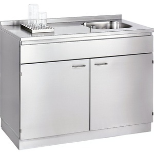undefined, Reinraum-Spülentisch zweitürig, doppelwandig Gesamt-BxTxH 1200 x 600 x 900 mm, Reinraum-Spülentisch, zweitürig, doppelwandig, Gesamt-BxTxH 1200 x 600 x 900 mm