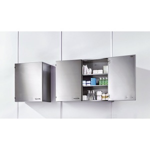 undefined, Reinraum-Wandhängeschrank aus Edelstahl 1 Flügeltür Breite 500 mm, Reinraum-Wandhängeschrank aus Edelstahl, 1 Flügeltür, Breite 500 mm