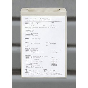 undefined, Einstecktasche, magnetisch mit Magnetstreifen, für Papierformat DIN A4 HxB 310 x 220 mm, Hochformat, VE 25 Stk, Einstecktasche, magnetisch, mit Magnetstreifen, für Papierformat DIN A4, HxB 310 x 220 mm, Hochformat, VE 25 Stk