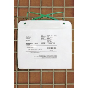 undefined, Einstecktasche, magnetisch mit Haken und Magnetstreifen, für Papierformat DIN A4 HxB 220 x 310 mm, Querformat, VE 25 Stk, Einstecktasche, magnetisch, mit Haken und Magnetstreifen, für Papierformat DIN A4, HxB 220 x 310 mm, Querformat, VE 25 Stk