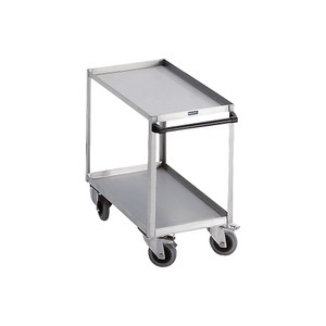 EUROKRAFT, EUROKRAFT Edelstahl-Transportwagen LxB 900 x 500 mm, Gesamthöhe 915 mm Tragfähigkeit 250 kg, eurokraft pro Edelstahl-Transportwagen, LxB 900 x 500 mm, Gesamthöhe 915 mm, Tragfähigkeit 250 kg