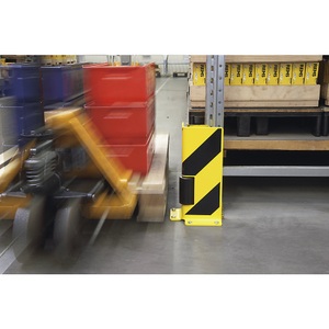 undefined, Anfahrschutz mit Leitrollen L-Profil HxBxT 400 x 160 x 160 mm, Anfahrschutz mit Leitrollen, L-Profil, HxBxT 400 x 160 x 160 mm, Wandstärke 6 mm