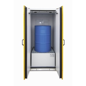 undefined, Fass-Schrank Typ 90, feuerbeständig 1 x 200-l Fass, stehend HxBxT 1935 x 900 x 900 mm, LaCont Fass-Schrank Typ 90, feuerbeständig, 1 x 200-l-Fass, stehend, HxBxT 1935 x 900 x 900 mm