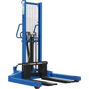 Hanselifter, Breitspur-Stapler SDJ1016BS, Breitspurstapler, Tragfähigkeit 1000 kg, Gabelmaße LxB 900 x 150 mm