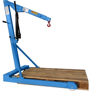 undefined, Werkstattkran BLUE, Werkstattkran BLUE, Tragfähigkeit 500 kg, Fahrgestell parallel, Hydraulik doppelt wirkend