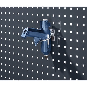EUROKRAFT, EUROKRAFT Rundhalter mit breiter Grundplatte, VE 5 Stk Ø 80 mm, eurokraft pro Rundhalter, mit breiter Grundplatte, VE 5 Stk, Ø 80 mm