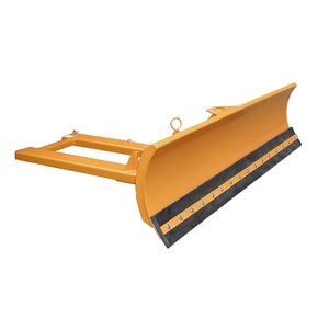 undefined, Schneeschieber für Gabelstapler Gummischürfleiste Schildbreite 2400 mm, Stapler-Schneeschieber mit Gummischürfleiste, Schildbreite 2.400 mm