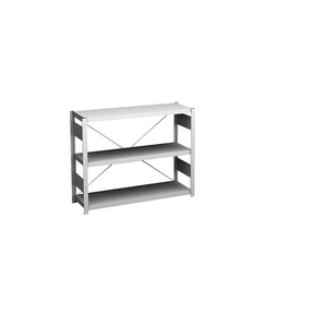 undefined, Sideboard-Steckregal, lichtgrau Höhe 825 mm, 3 Böden, Grundregal Fachtiefe 300 mm, Fachlast 150 kg, hofe Sideboard-Steckregal, lichtgrau, Höhe 825 mm, 3 Böden, Grundregal, Bodentiefe 300 mm, Fachlast 150 kg