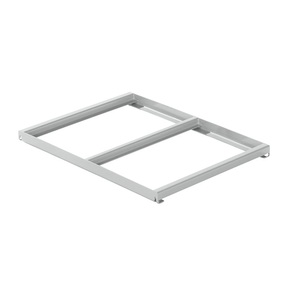 Lista, Lista Festrahmen BxT 890 x 1260 mm, Fachlast 800 kg lichtgrau, LISTA Festrahmen, BxT 890 x 1260 mm, Fachlast 800 kg, lichtgrau
