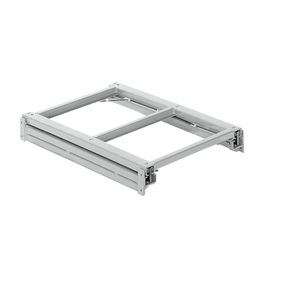 Lista, Lista Auszugrahmen BxT 890 x 1260 mm, Fachlast 800 kg, 100% ausziehbar lichtgrau, LISTA Auszugrahmen, BxT 890 x 1260 mm, Fachlast 800 kg, 100% ausziehbar, lichtgrau