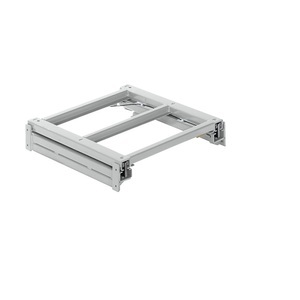 Lista, Lista Auszugrahmen BxT 1290 x 1260 mm, Fachlast 800 kg, 100% ausziehbar lichtgrau, LISTA Auszugrahmen, BxT 1290 x 1260 mm, Fachlast 800 kg, 100% ausziehbar, lichtgrau
