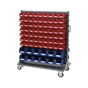 undefined, Lagerregal-Rollwagen mit Sichtlagerkästen Höhe 1265 mm, Lagerregal-Rollwagen, mit Sichtlagerkästen, Höhe 1265 mm