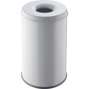 Helit, helit Sicherheits-Abfallbehälter Volumen 30 l, HxØ 470 x 335 mm lichtgrau, VE 2 Stk, helit Sicherheits-Abfallbehälter, Volumen 30 l, HxØ 470 x 335 mm, lichtgrau, VE 2 Stk