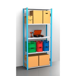 EUROKRAFT, EUROKRAFT Fachboden-Steckregal, blau / verzinkt Regalhöhe 2350 mm, Fachbodenbreite 965 mm Grundregal, Fachbodentiefe 450 mm, eurokraft pro Fachboden-Steckregal, blau / verzinkt, Regalhöhe 2350 mm, Fachbodenbreite 965 mm, Grundregal, Fachbodentiefe 450 mm