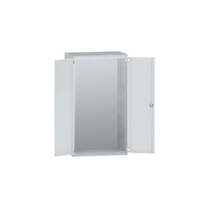 EUROKRAFTpro, EUROKRAFTpro Schwerlastschrank aus Stahl, Leerschrank - individuell bestücken, lichtgrau/lichtgrau, eurokraft pro Schwerlastschrank aus Stahl, Leerschrank - individuell bestücken, lichtgrau/lichtgrau