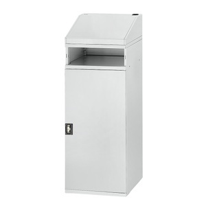 RAU, RAU Industrie-Stehpult mit offenem Fach über dem Schrank Breite 450 mm, lichtgrau, RAU Industrie-Stehpult, mit offenem Fach über dem Schrank, Breite 450 mm, lichtgrau