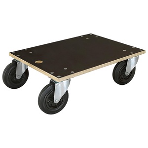 undefined, Transportroller aus Filmsiebdruckplatte rechteckig, mit FSC®-Zertifizierung LxBxH 780 x 590 x 265 mm, Tragfähigkeit 750 kg, Transporthilfe MaxiGrip 1148