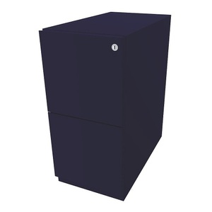 Bisley, BISLEY Rollcontainer Note™, mit 2 Hängeregistraturen HxB 645 x 300 mm oxfordblau, BISLEY Rollcontainer Note?, mit 2 Hängeregistraturen, HxB 645 x 300 mm, oxfordblau