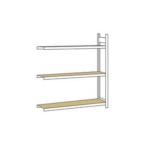 undefined, Weitspannregal, mit Spanplatte, Höhe 2000 mm Spannweite 1500 mm Anbauregal, Tiefe 400 mm, SCHULTE Weitspannregal, mit Spanplatte, Höhe 2000 mm, Spannweite 1500 mm, Anbauregal, Tiefe 400 mm