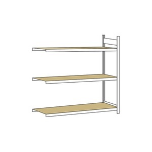 undefined, Weitspannregal, mit Spanplatte, Höhe 2000 mm Spannweite 2000 mm Anbauregal, Tiefe 800 mm, SCHULTE Weitspannregal, mit Spanplatte, Höhe 2000 mm, Spannweite 2000 mm, Anbauregal, Tiefe 800 mm