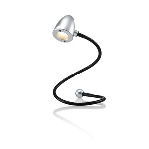 Hansa, Hansa LED-USB-Leuchte SNAKE Höhe 350 mm silber, Hansa LED-USB-Leuchte SNAKE, Höhe 350 mm, silber