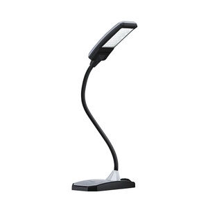 Hansa, Hansa LED-Schreibtischlampe TWIST Höhe 390 mm silber, HANSA Tischleuchte 41-5010.655 LED Twist silber