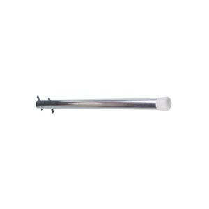 undefined, Unterteilungsrohr mit Endkappe für Langgutregal Tiefe 400 mm, SCHULTE Unterteilungsrohr mit Endkappe, für Langgutregal, Tiefe 400 mm
