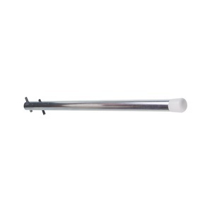 undefined, Unterteilungsrohr mit Endkappe für Langgutregal Tiefe 500 mm, SCHULTE Unterteilungsrohr mit Endkappe, für Langgutregal, Tiefe 500 mm