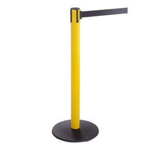 undefined, Personenleitsystem, Personenleitsystem, Kunststoffpfosten, Höhe 950 mm, gelb, VE 2 Stk