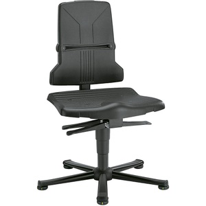 bimos, bimos ESD Sintec Arbeitsdrehstuhl mit Sitzneigungsverstellung mit Gleitern, bimos ESD SINTEC Arbeitsdrehstuhl, mit Sitzneigungsverstellung, mit Gleitern