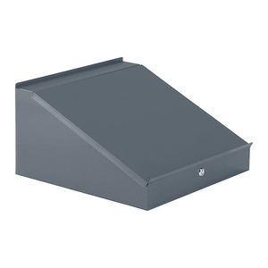 undefined, Schreibpult für Schrankbreite 500 mm HxBxT 95 / 275 x 495 x 495 mm blaugrau RAL 7031, eurokraft basic Schreibpult für Schrankbreite 500 mm, HxBxT 95 / 275 x 495 x 495 mm, blaugrau RAL 7031