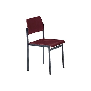 undefined, Stapelstuhl SUSAN, Stapelstuhl SUSAN, Gestell beschichtet, VE 4 Stk, Holz bordeaux
