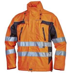 undefined, Warnschutzjacke TAMBORA leuchtorange / schwarz Größe L, Leipold+Döhle Warnschutzjacke TAMBORA, leuchtorange / schwarz, Größe L