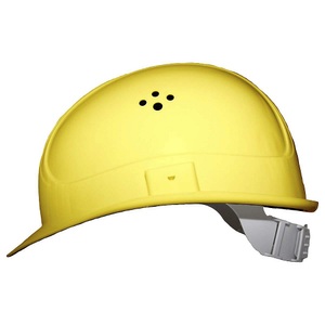 undefined, 4-Punkt-Schutzhelm Polyethylen gelb, Voss Helme 2680-YE Schutzhelm EN 397, EN 166 Gelb